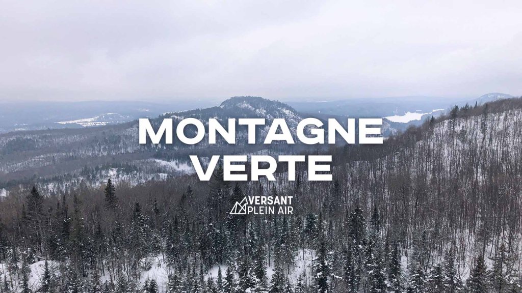 Montagne Verte en&nbsp;hiver
