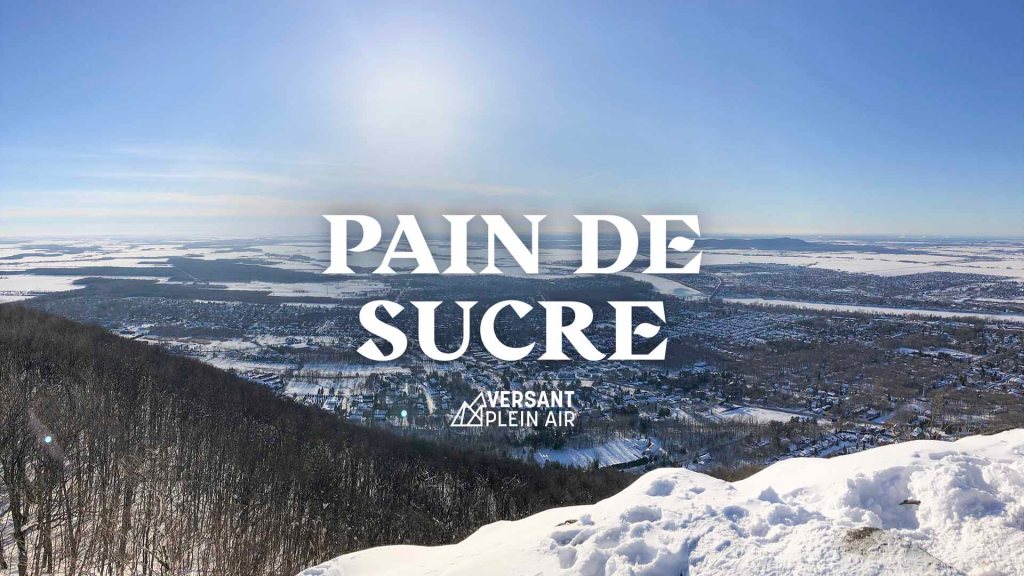 Le Pain de Sucre en hiver (Mont&nbsp;Saint-Hilaire)