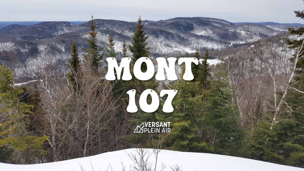 Mont 107 en&nbsp;hiver